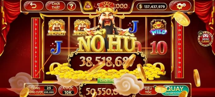 Nổ hũ là sảnh game làm nên thương hiệu của Go88